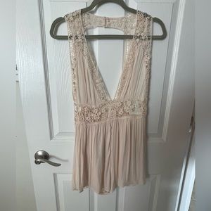 NWT beach romper cover up